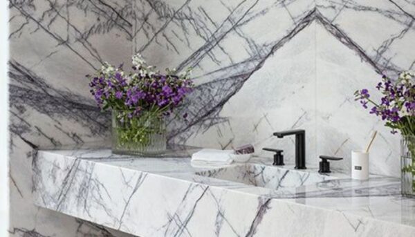 Lilac White Marble